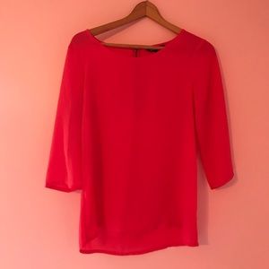 Express blouse 3/4 sleeves with zip